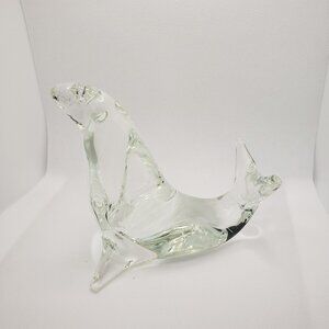Glass Seal decorative or paperweight